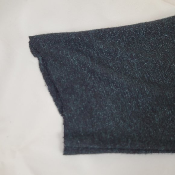 HARLEY-DAVIDSON T-Shirt Womens Sz Small (WITH CUT SLEEVES!) Black Green Glittery - Picture 7 of 10